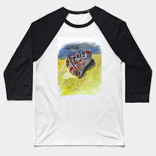 Junk Fishing Boat Baseball T-Shirt